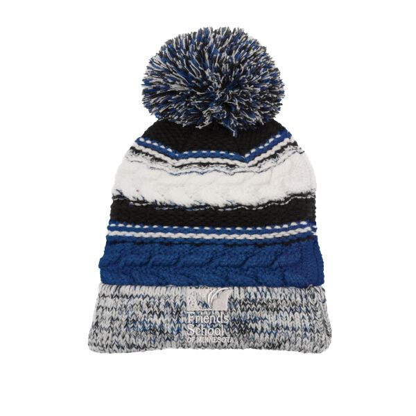 Sport-Tek Pom Pom Team Beanie  - Embroidered Logo Thumbnail