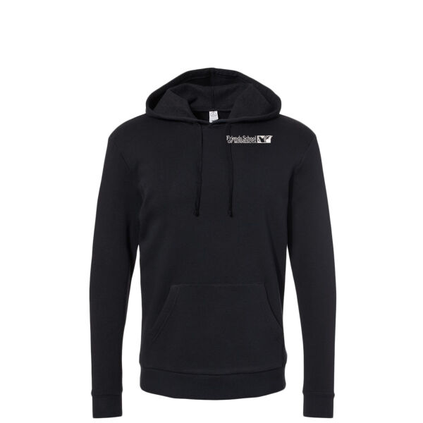 Alternative Eco-Cozy Fleece Pullover hoodie  - Embroidered Logo Thumbnail