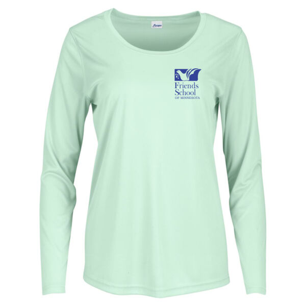 Paragon - Tailored Long islander Performance Long Sleeve  - Screen Print Logo Thumbnail