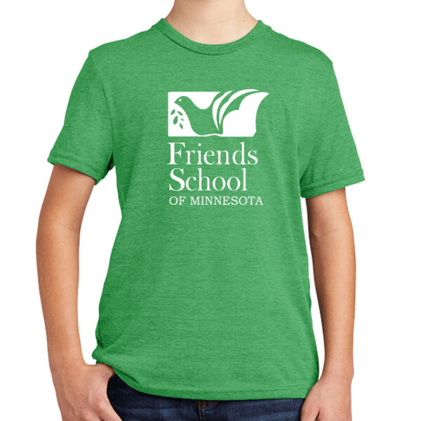 Allmade® Youth Tri-Blend Tee - Printed Logo Thumbnail