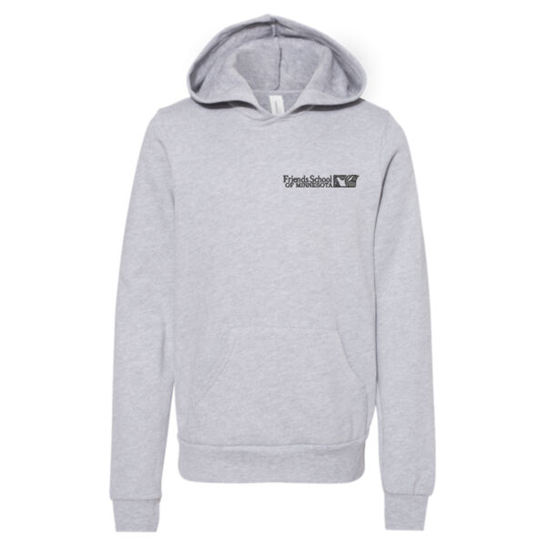 Bella + Canvas - Youth Sponge Fleece Hoodie - Embroidered Logo Thumbnail