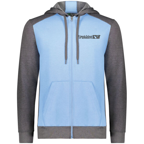 Three-Season Fleece Full Zip Hoodie - Embroidered Logo Thumbnail